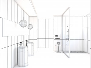 Bathroom collection 2 Model 3D
