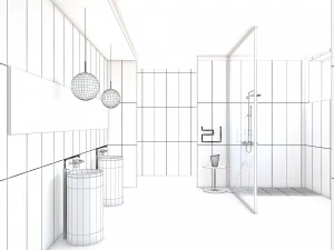Bathroom collection 2 3D Model