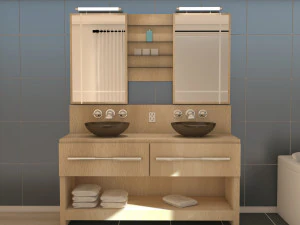 Bathroom collection 2 3D Model