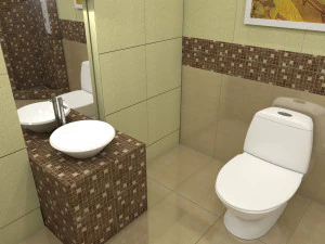 Cole&ccedil;&atilde;o de banheiro 1 Modelo 3D