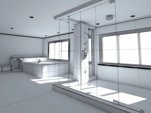 Cole&ccedil;&atilde;o de banheiro 1 Modelo 3D