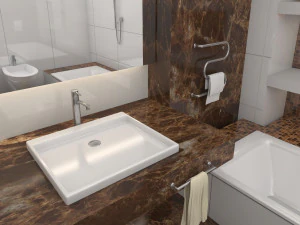 Cole&ccedil;&atilde;o de banheiro 1 Modelo 3D