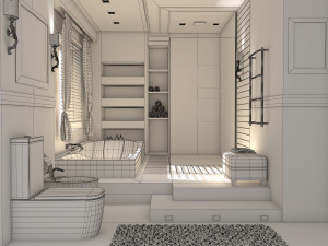 Bathroom collection 1 3D Модель