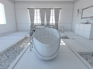 Badezimmer 21 3D Modell