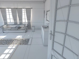 Badezimmer 21 3D Modell