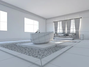 Badezimmer 21 3D Modell