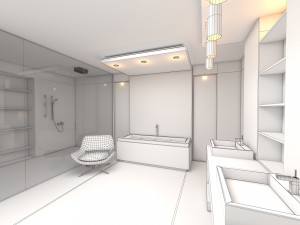Bathroom 22 3D Model