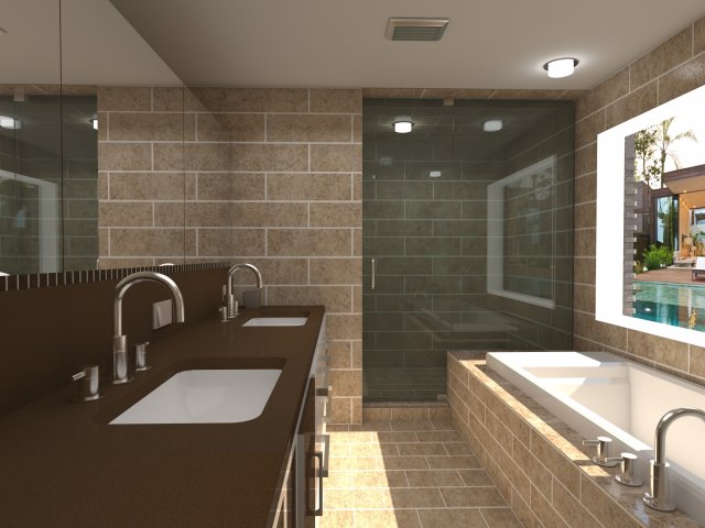 Bathroom 23 Modelo 3D .c4d .max .obj .3ds .fbx .stl .blend 