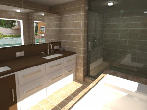 Ba&ntilde;o 23 Modelo 3D