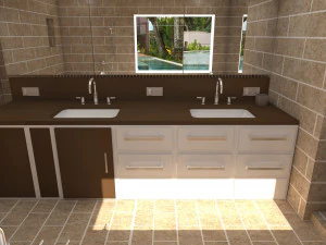 Ba&ntilde;o 23 Modelo 3D