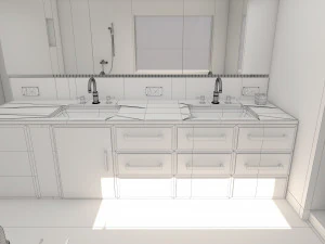 Ba&ntilde;o 23 Modelo 3D