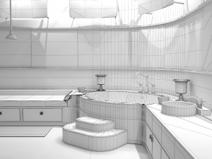 Bathroom 24 Model 3D