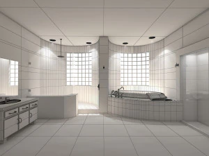 Bathroom 25 3D Model