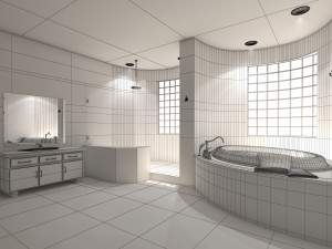 Bathroom 25 3D Model