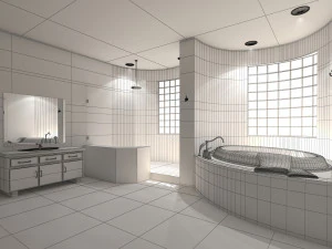 Bathroom 25 3D Model