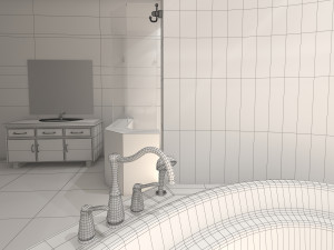 Bathroom 25 3D Model