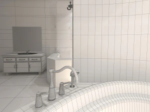 Bathroom 25 3D Model