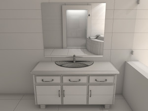 Bathroom 25 3D Model