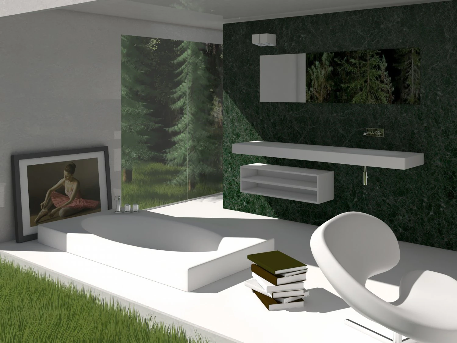 Bathroom 27 3D Model .c4d .max .obj .3ds .fbx .stl .blend