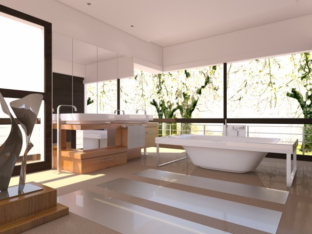 Bathroom 28 Modèle 3D .c4d .max .obj .3ds .fbx .stl .blend 