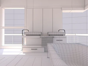 Badezimmer 28 3D Modell