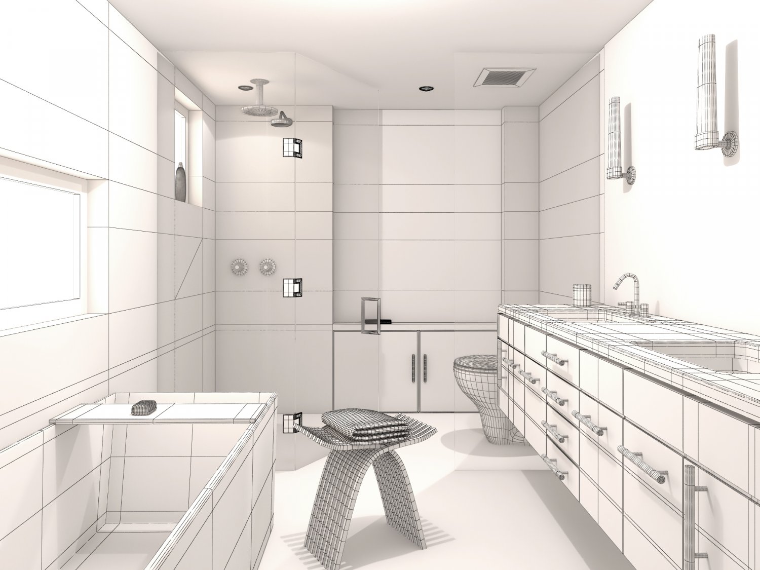 Bathroom 30 Modèle 3D in Salle de bains 3DExport