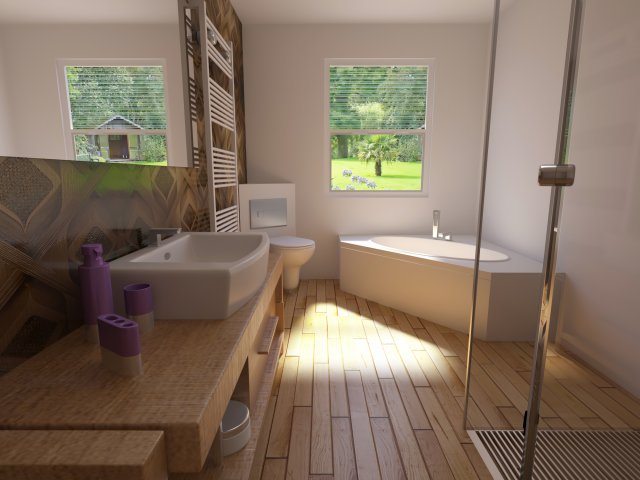 Bathroom 31 3D Модель .c4d .max .obj .3ds .fbx .stl .blend 