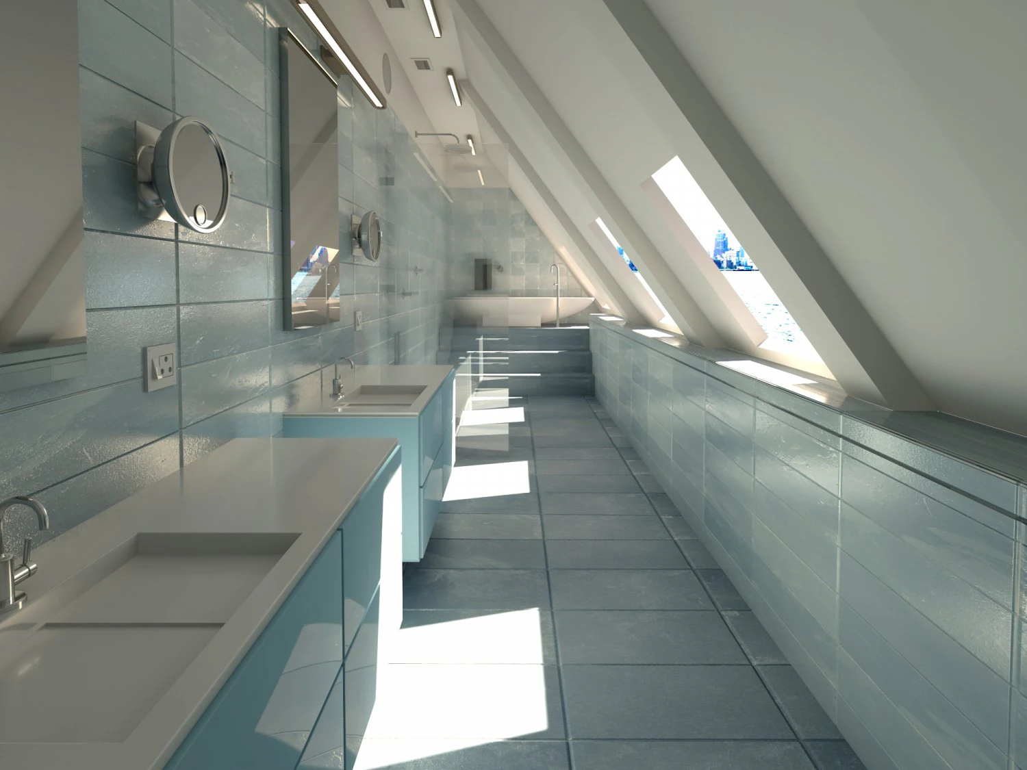 Bathroom 32 3D Model .c4d .max .obj .3ds .fbx .stl .blend 