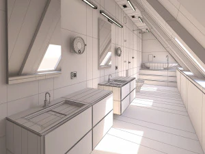 Bathroom 32 3D Model