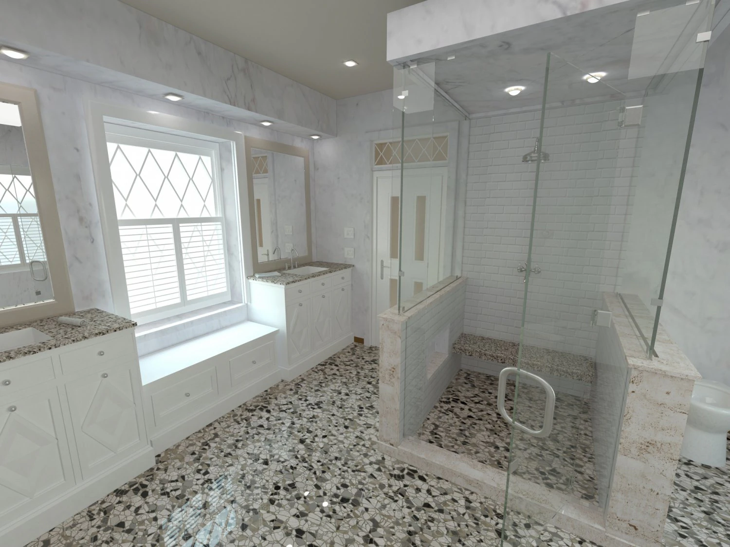 Bathroom 34 3D Model .c4d .max .obj .3ds .fbx .stl .blend 