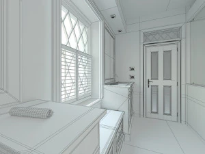 Bathroom 34 3D Model