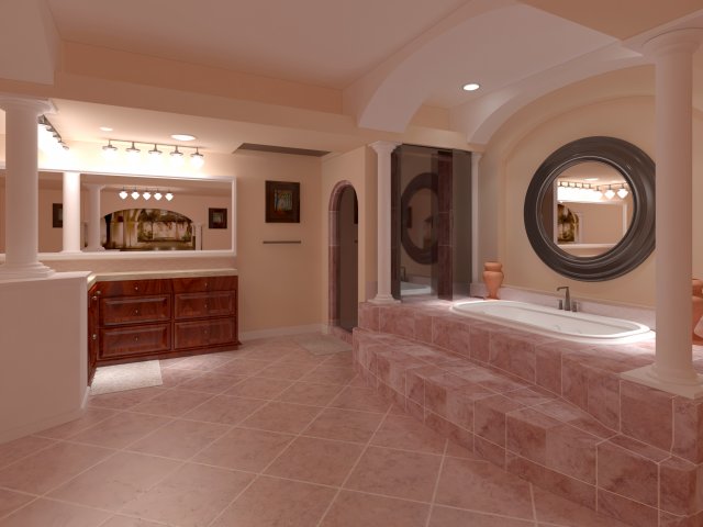 Bathroom 35 3D-Modell .c4d .max .obj .3ds .fbx .stl .blend 