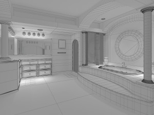 Bathroom 35 3D-Modell