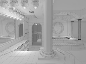 Bathroom 35 3D-Modell