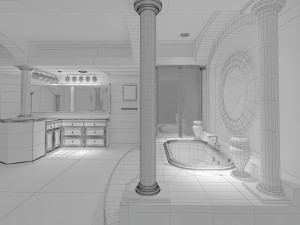 Bathroom 35 3D-Modell