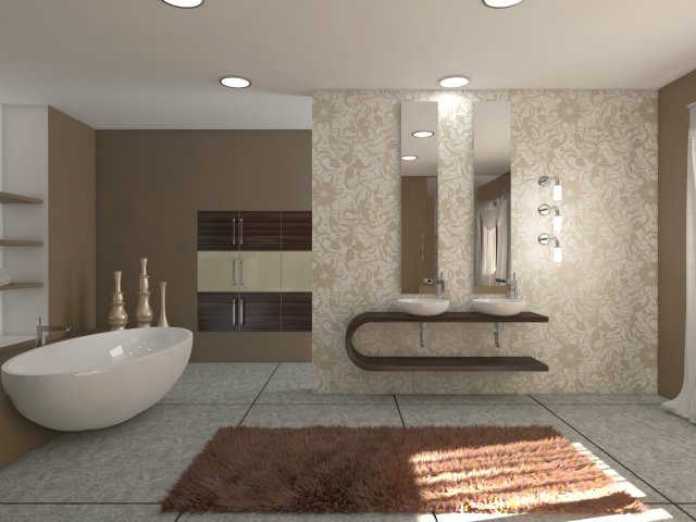 Bathroom 37 Modèle 3D .c4d .max .obj .3ds .fbx .stl .blend 