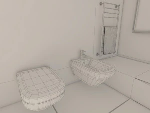 バスルーム37 3Dモデル
