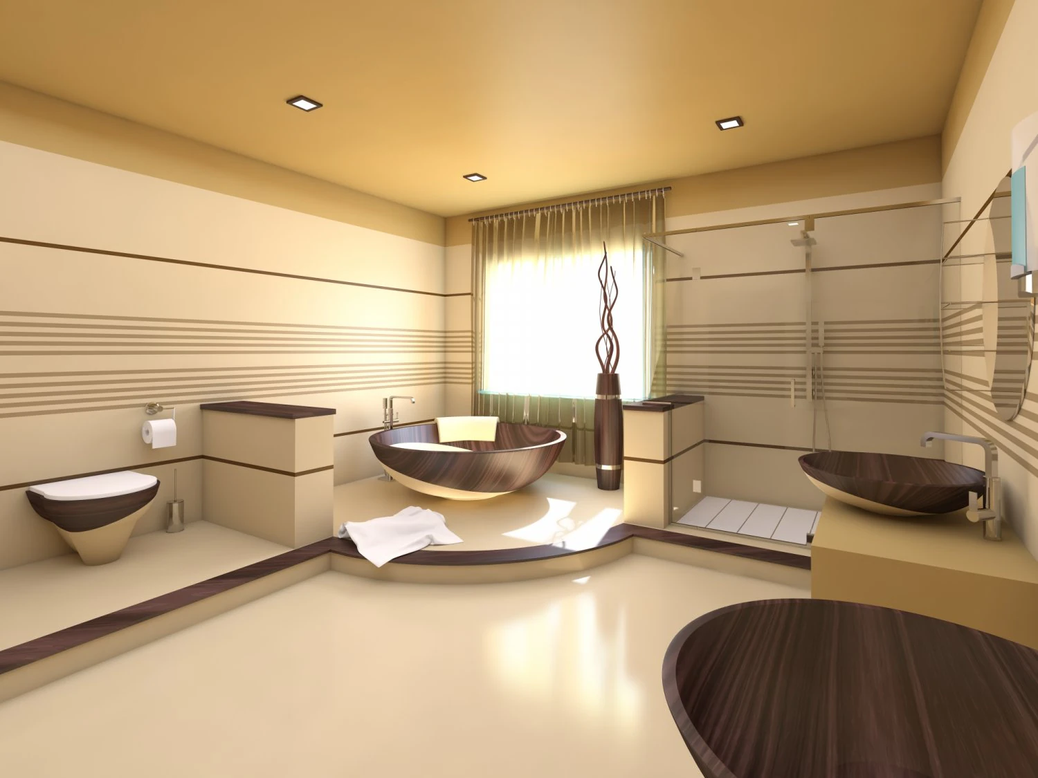 Bathroom 39 3D Model .c4d .max .obj .3ds .fbx .stl .blend 