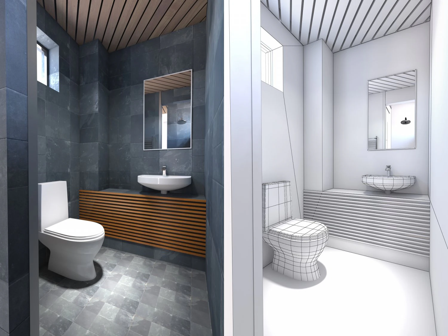 Bathroom 40 3D Model .c4d .max .obj .3ds .fbx .stl .blend 