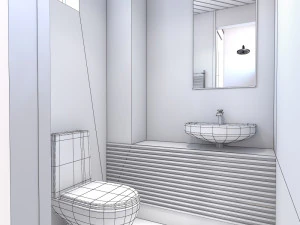 Bathroom 40 3D Model