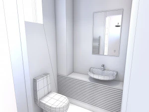 Bathroom 40 3D Model
