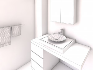 Bathroom 41 3D Model