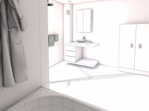 Bathroom 41 3D Model
