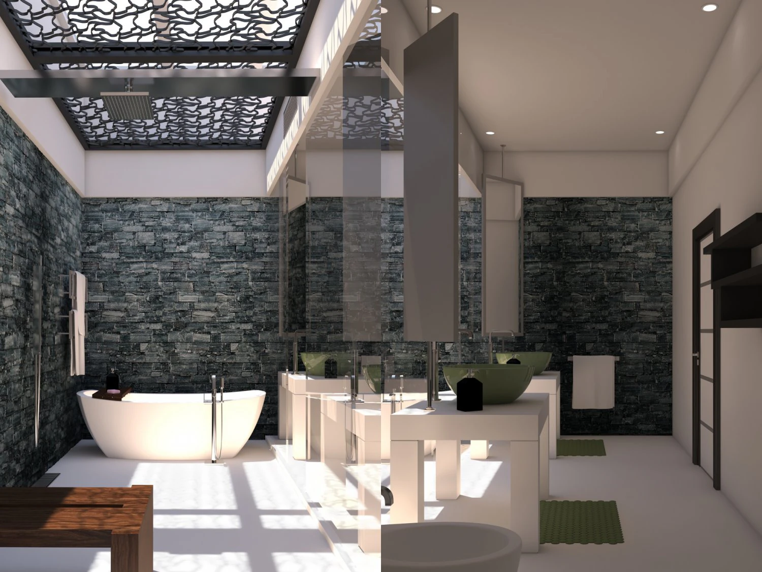 Bathroom 44 3D Model .c4d .max .obj .3ds .fbx .stl .blend 