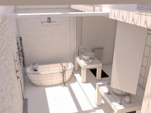Bathroom 44 3D Model