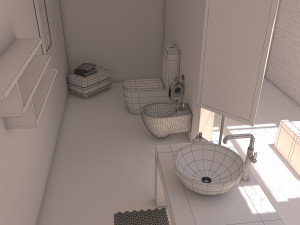 Bathroom 44 3D-Modell