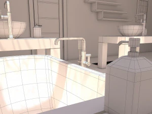Bathroom 44 3D Model