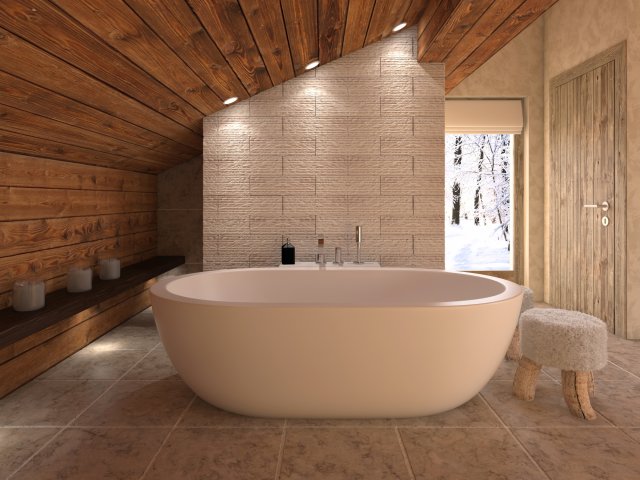 Bathroom 45 Modèle 3D in Salle de bains 3DExport