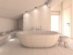Bathroom 45 Model 3D