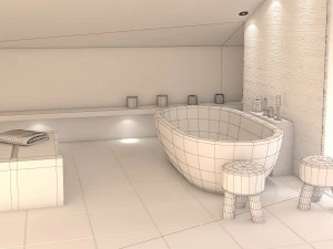 Bathroom 45 3D Model
